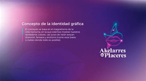 Akelarres De Placeres Identidad Gr Fica On Behance