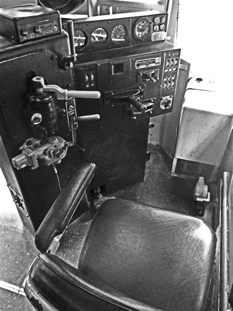 Diesel Electric Locomotive Cab Interior Loves Photo Album