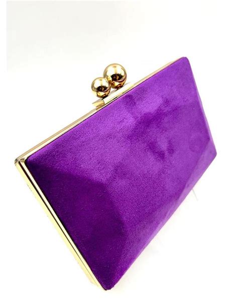 Bolsos Mujer Para Bodas Y Fiesta En Morado Para Invitada Y Madrina