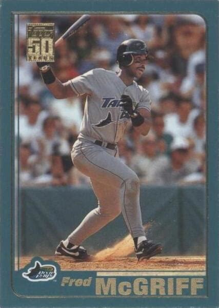 2001 Topps 110 Fred McGriff For Sale Online EBay