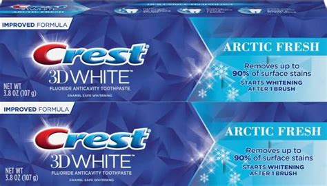 Amazon Crest D White Arctic Fresh Whitening Toothpaste Oz