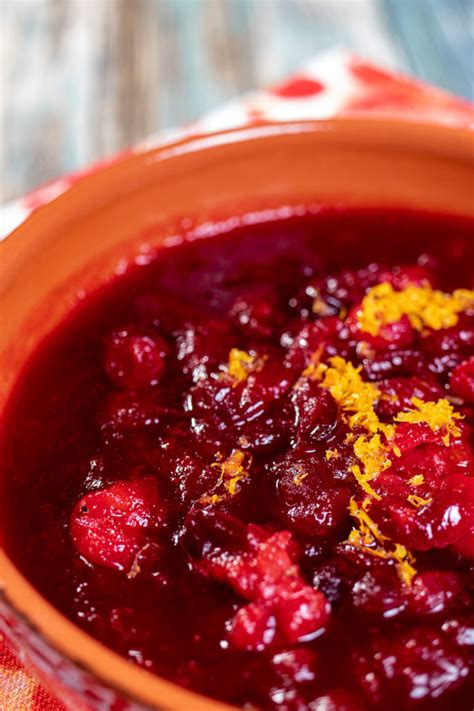 Great Cranberry Sauce The Night Owl Chef