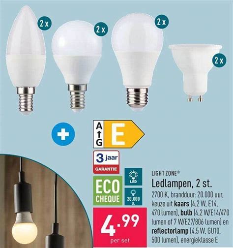 Light Zone Ledlampen Promotie Bij ALDI