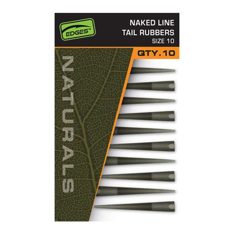 FOX Edges Naturals Naked Line Tail Rubbers Fauna Hengelsport