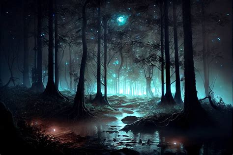 The Moonlight Forest By Fatalvenom26 On Deviantart