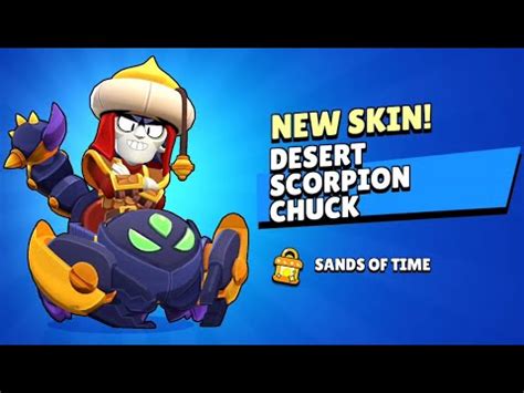 Desert Scorpion Chuck Brawl Stars Youtube