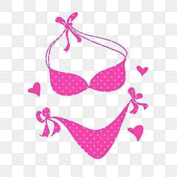 Best Biquini Cor De Rosa Png Biquini Cor De Rosa Png Bikini Menina Imagem Png E Psd Para