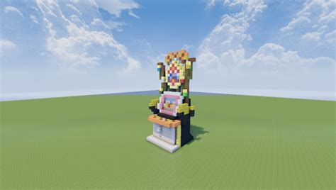 how to make arcade machines in minecraft