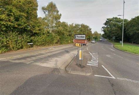 Emergency Road Closure In Mount Road Bury St Edmunds As Anglian Water