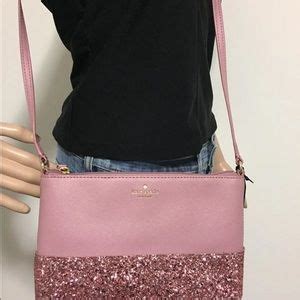 Kate Spade Bags Kate Spade Pink Glitter Crossbody New Poshmark