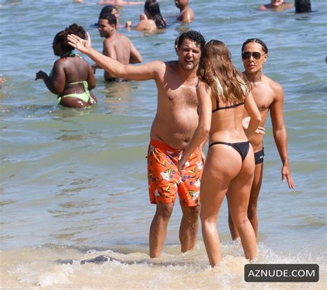 Carmen Arrufat Sexy Spotted Showing Off Her Amazing Bikini Body At Ipanema Beach In Rio De