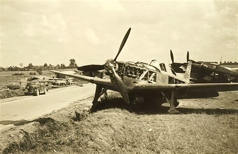 Asisbiz French Airforce Morane Saulnier MS 406C1 Grounded At Cambrai