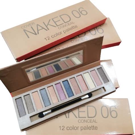 Paleta Farduri Culori Nude Editie Cover Naked Conceal Mg