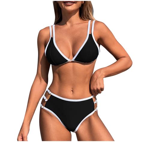 Zuesphe Swim Suits For Women One Piece Bikini Sets For Women Sexy Swimwear For Women Tummy