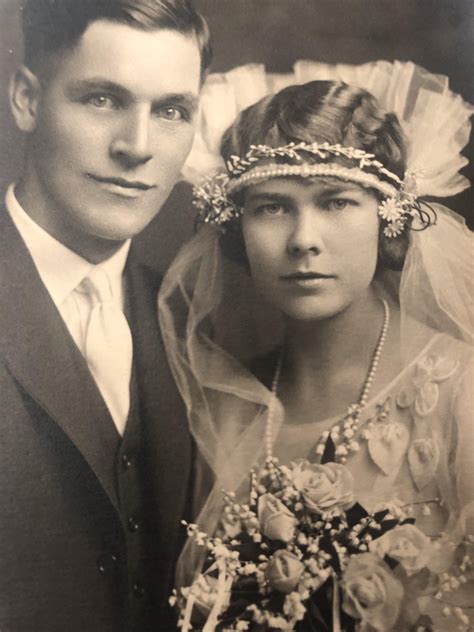 My Great Grandma Ava On Her Wedding Day Mid 1920s Roldschoolcool