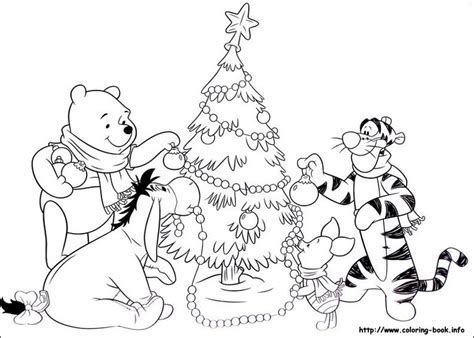 Winnie The Pooh Christmas Coloring Pages at GetColorings.com | Free