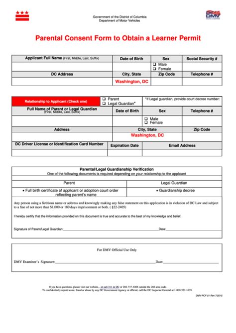 Dmv Parent Consent Form Ma 2024 Printable Consent Form 2024