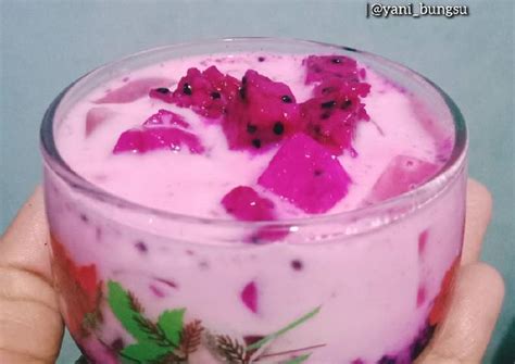 Resep Sago Buah Naga Oleh Mamah AL Cookpad