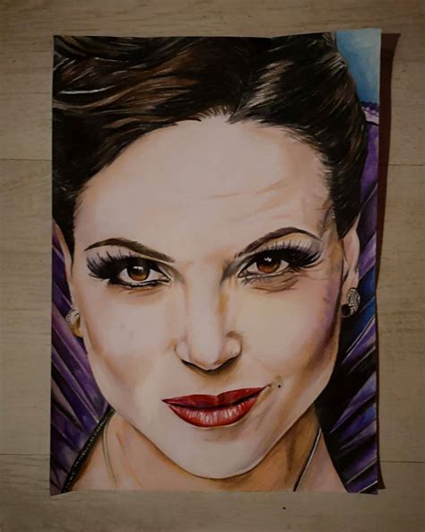 Regina Mills/Lana Parrilla by ArtbyBernadette on DeviantArt