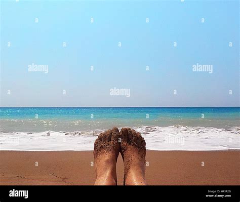 Mature Feet Beach Hi Res Stock Photography And Images Alamy