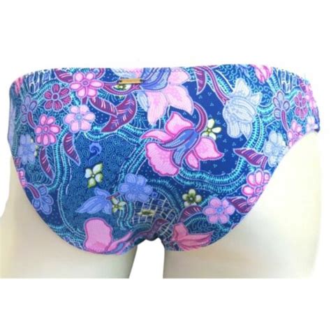 Victoria S Secret Balinese Floral The Knockout Bikini Swim Bottom XS EBay