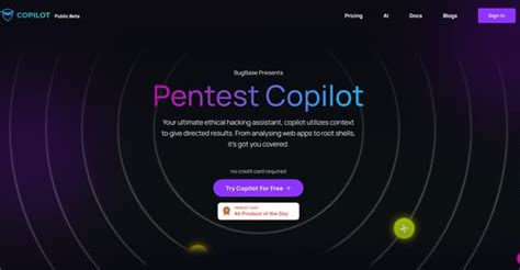 Pentest Copilot AI Tool Review Top Alternatives Pricing Features And