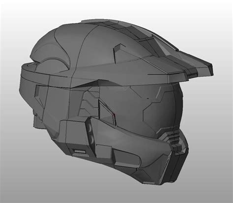 Halo 3 Mark 6 Helmet 3d Printable Model On Treatstock