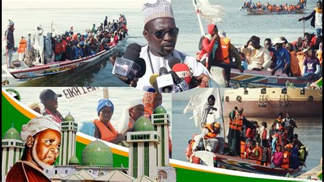 L arrivé des pirogues Venant des îles de Saloum pour le GAMOU Médina