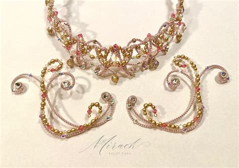 オーロラ用コードビーズサイドパーツ Mirach tiara