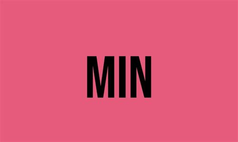 What Does Min Mean? - Meaning, Uses and More - FluentSlang