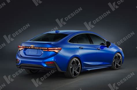 Chevrolet Cruze 2023 facelift on Behance