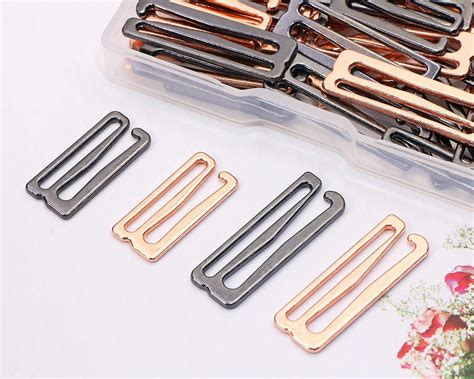 Amazon Tupalizy Pcs Metal Bra Strap Hooks For Sewing Bikini Halter Tops Bathing Suit