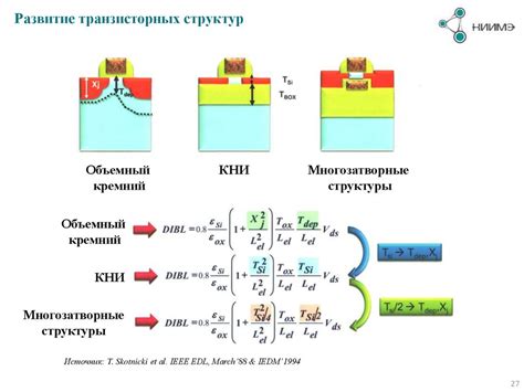 Транзисторные структуры в современной микроэлектронике - презентация онлайн