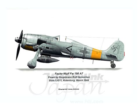 Focke Wulf Fw190a7 Rolf Hermichen