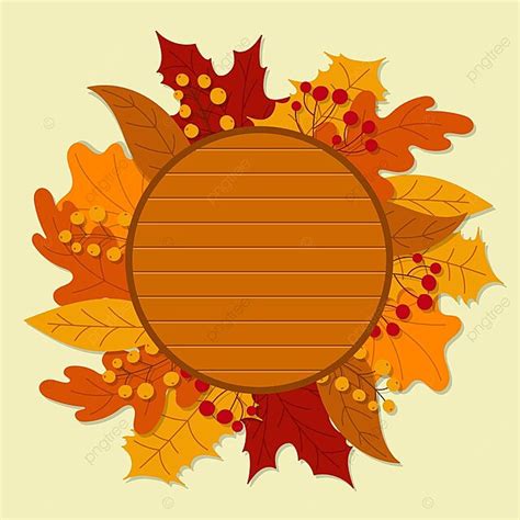 Handdrawn Autumn Foliage Pattern With Falling Leaves Fall Hello Leaves