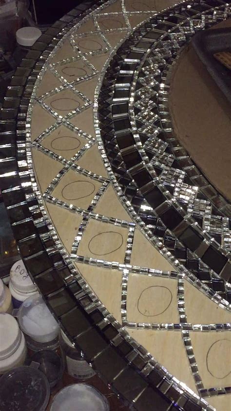 Круглое зеркало с Мозаикой «Этно», d90 см #зеркало #зеркалокруг # ...