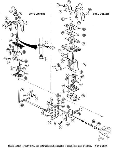 Shift Linkage Diagram