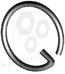 Шайба DIN 70951 кольцо стопорное проволочное с крючком для шлицевых ...