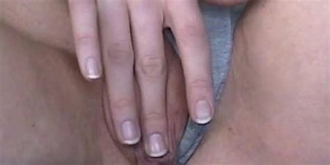 AMATEURCANADA Redhead Geek Jessica Masturbating On Futon Upskirt Horny Amateur Tnaflix