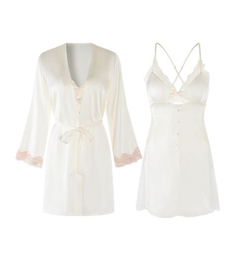 SIXLIFE Women Sexy Lingerie Sexy Sleepwear Silk Dress Lace Nightdress Night Dress Sexy Pajama