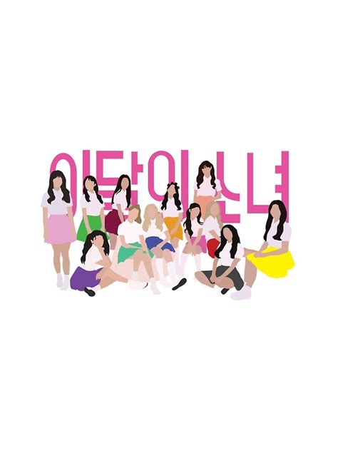 Loona Ot12 Colour Ver A Line Dress By Ariancansiss Redbubble