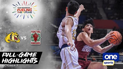 Nu Vs Up Round Highlights Uaap Season Men S Basketball Oct