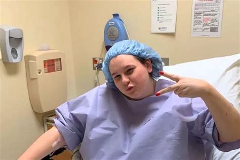 Boob Reduction Saved Woman S Life As Surgeons Discover Fist Sized Cancer Lump Mirror Online