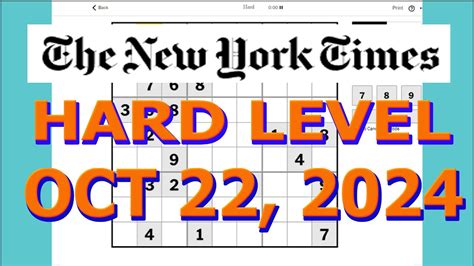 First A Naked Single And Then Hidden Triple Sudoku Solution New York