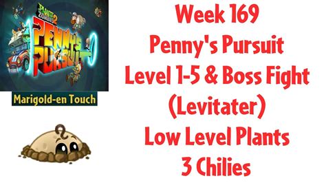 Pvz Penny S Pursuit Week Levitater Level Boss Fight