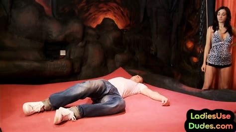 Feminas Fuck Pathetic Guy In Anal Hole In Some Using Toys