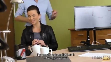 Naughty Loan Agent Uses His Powers To Fuck Beautiful Girl