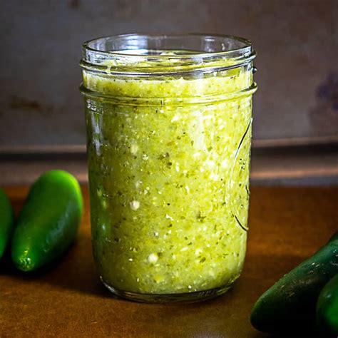 Tiny Jar Of Jalapeno Serrano Hot Sauce Mexican Please