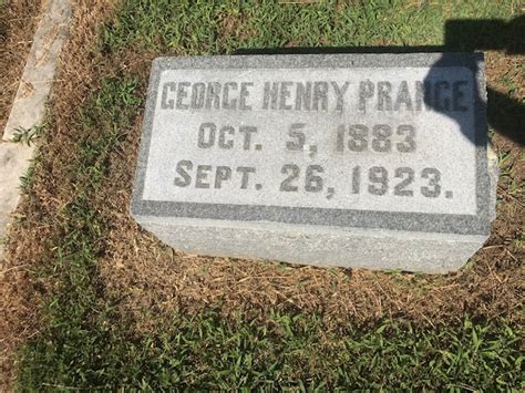 George Henry Prange M Morial Find A Grave