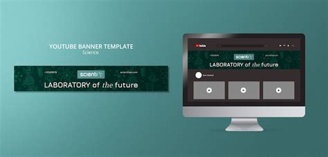 Free PSD | Science template design